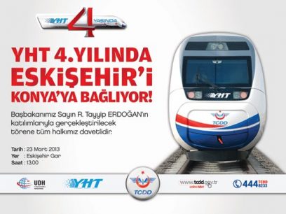 Hogesnelheidstrein Eskisehir Konya